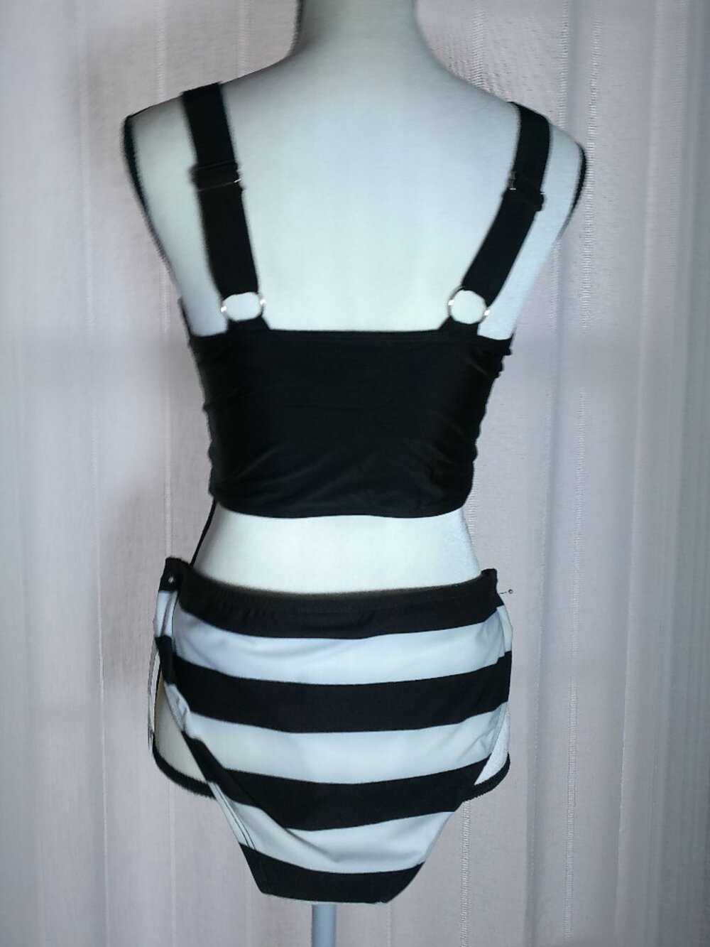 (2) Piece SwimSuit NWT Grapent Tankini Top & Michael Kors Bottom M/L - Picture 2 of 9
